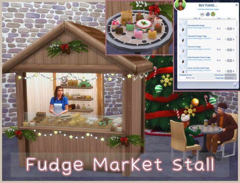 Fudge Market Stall