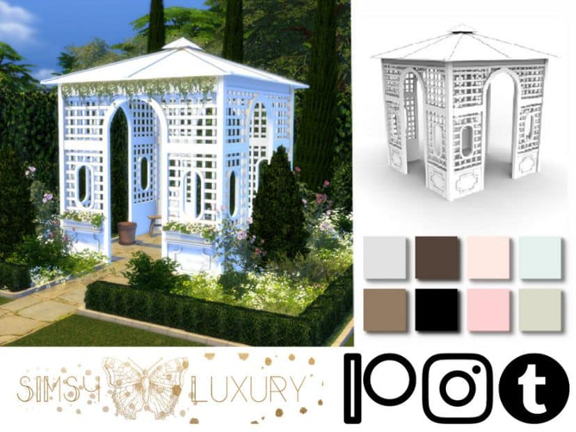 Garden Pergola Kiosk