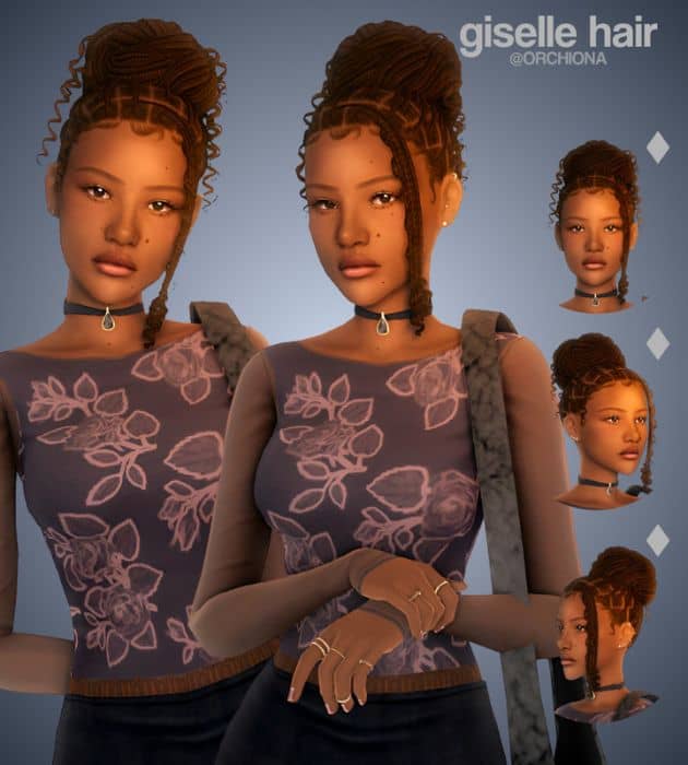 Giselle Braided Bun