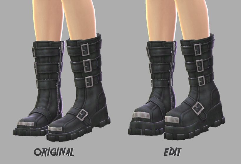 Goth Galore Strap Boots