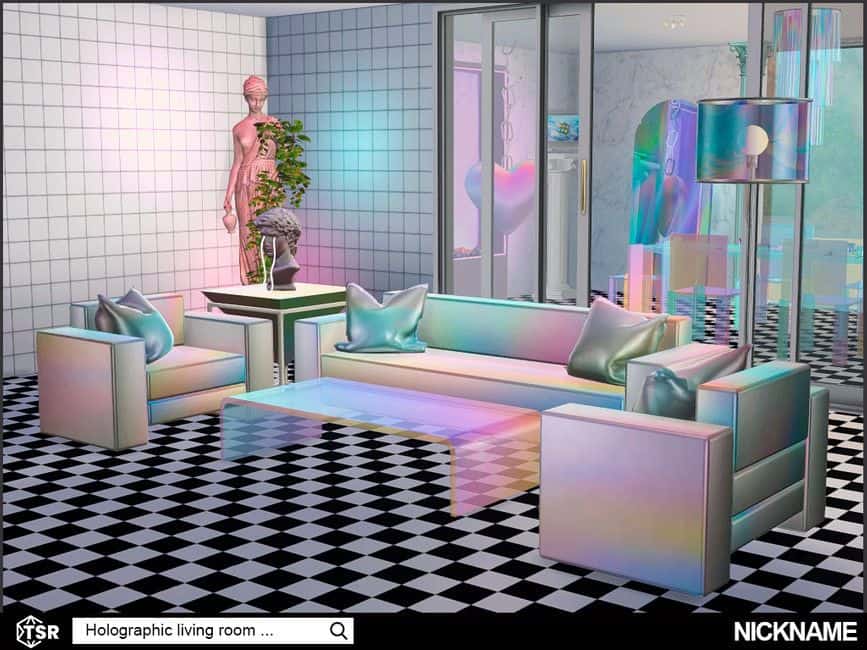 Holographic Living Room Idea