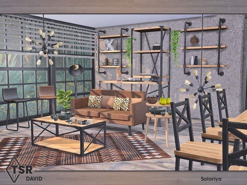 Industrial Living Room Ideas
