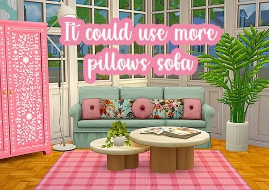 It Could Use More Pillows Sofa