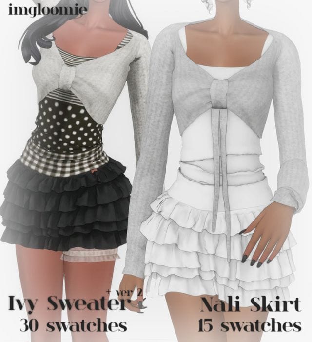 Ivy Sweater and Nali Skirt