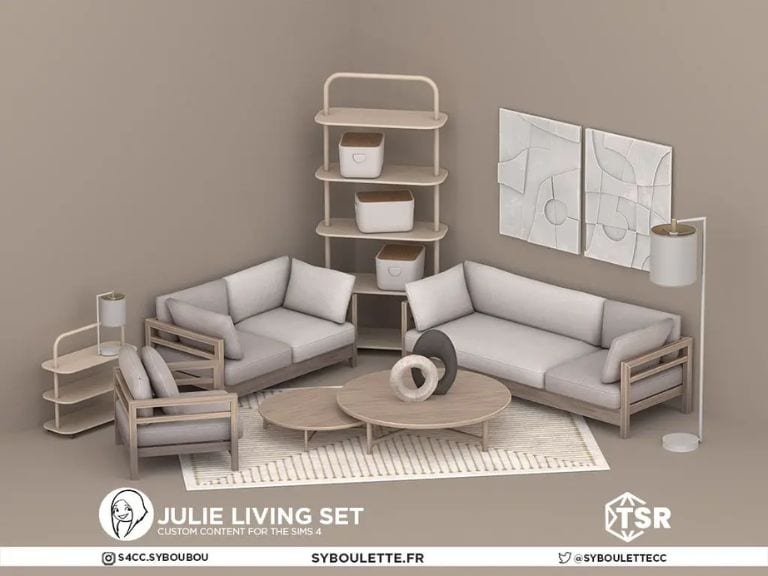 Julie Living Room Pack Part 2