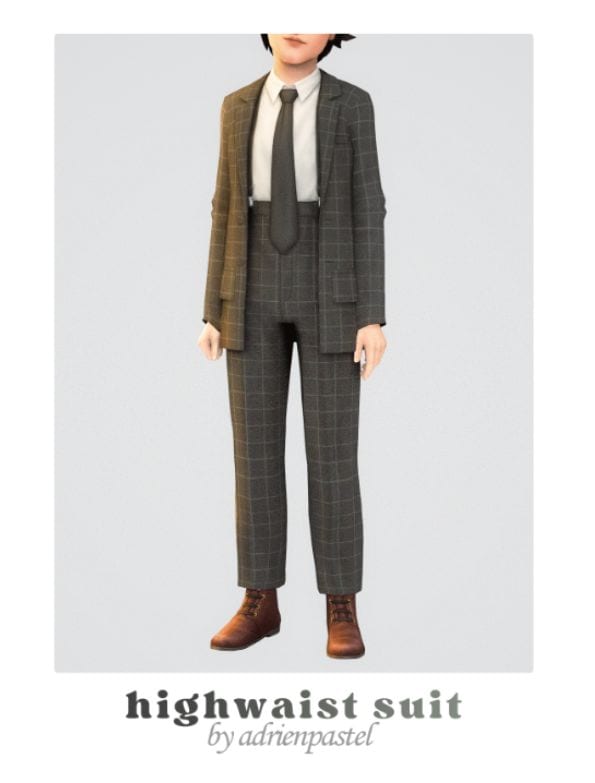Kids High-Waisted Suit
