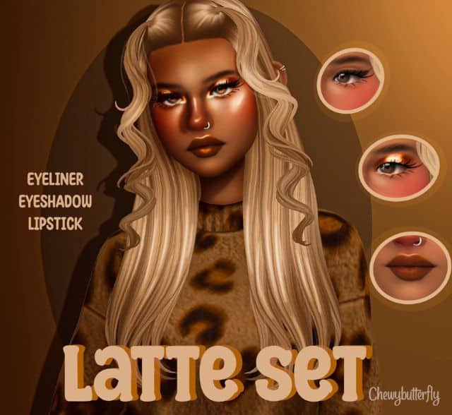 Latte Makeup Set