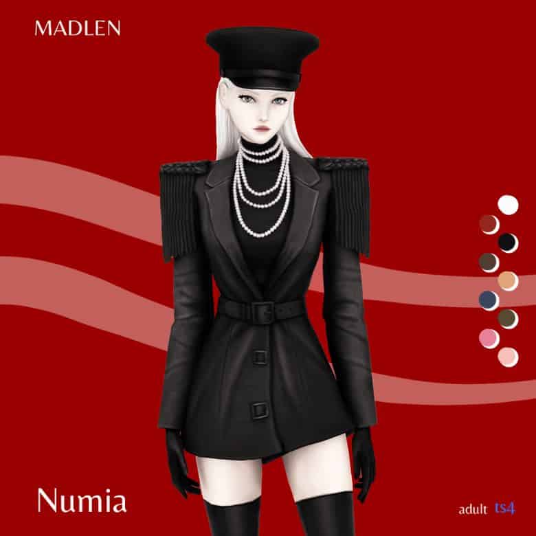 Leather Outfit for Sims 4