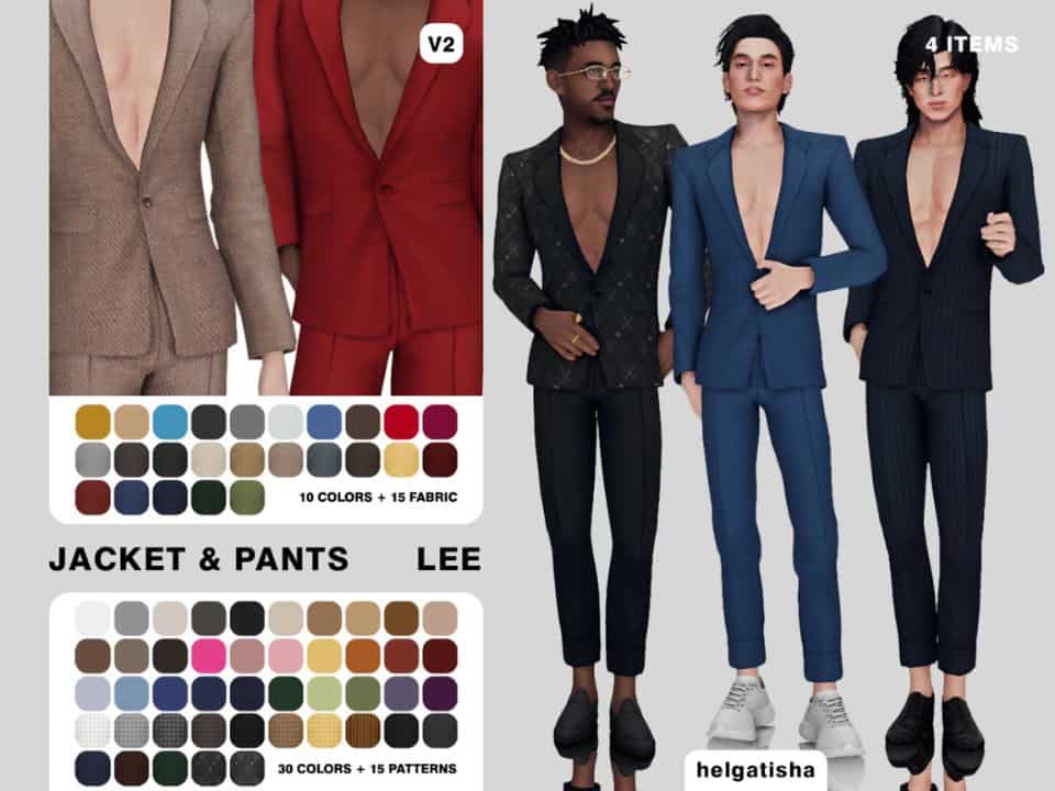 Lee Jacket and Pants Set