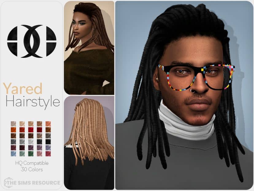 Long Dreads Hair CC