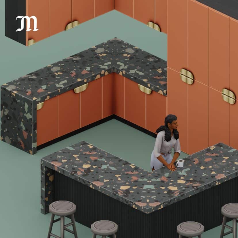 Macaron Sims 4 Kitchen CC