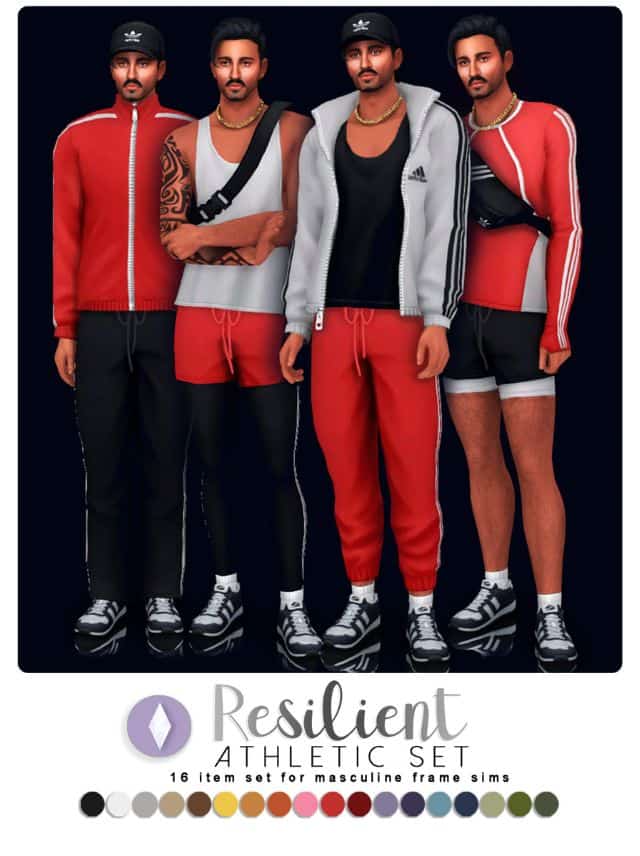 Male Resilient Athletic Set