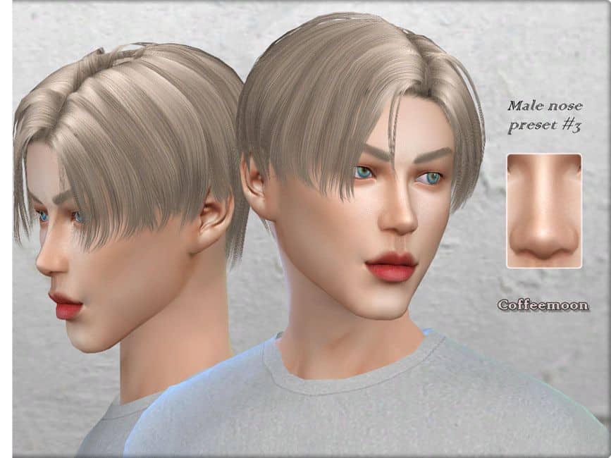 Male Sims 4 Nose CC
