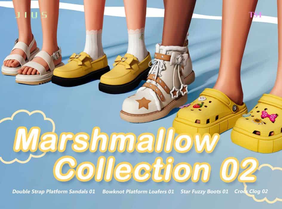 Marshmallow Shoe CC Packs