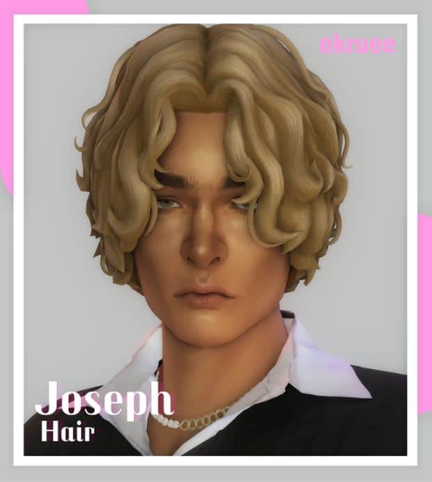 Men’s Sims 4 Curly Hair