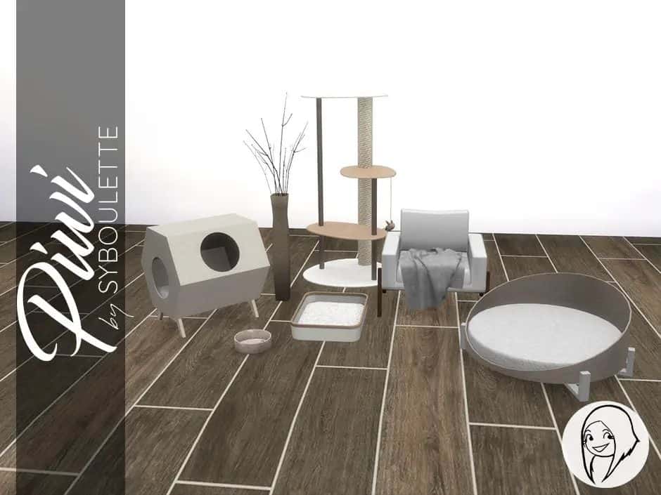 Modern Sims 4 Pet Furniture