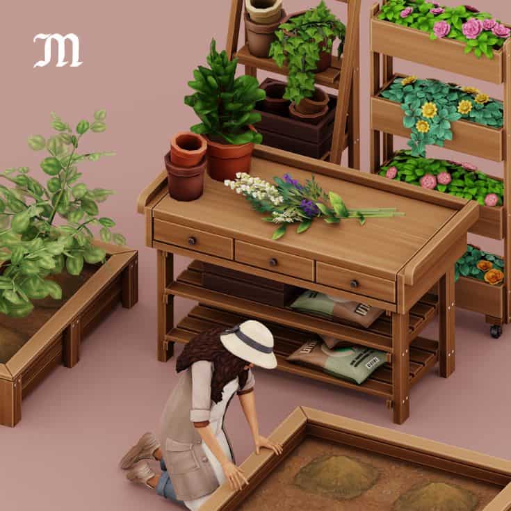 Moonwood Garden CC Pack
