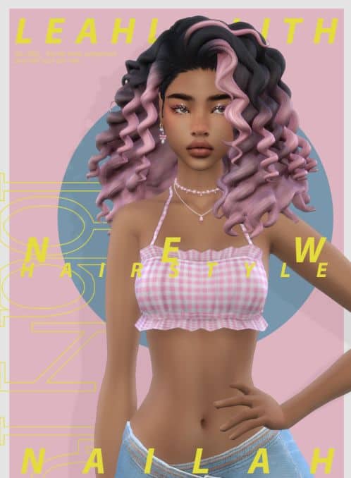 Nailah Hairstyle CC