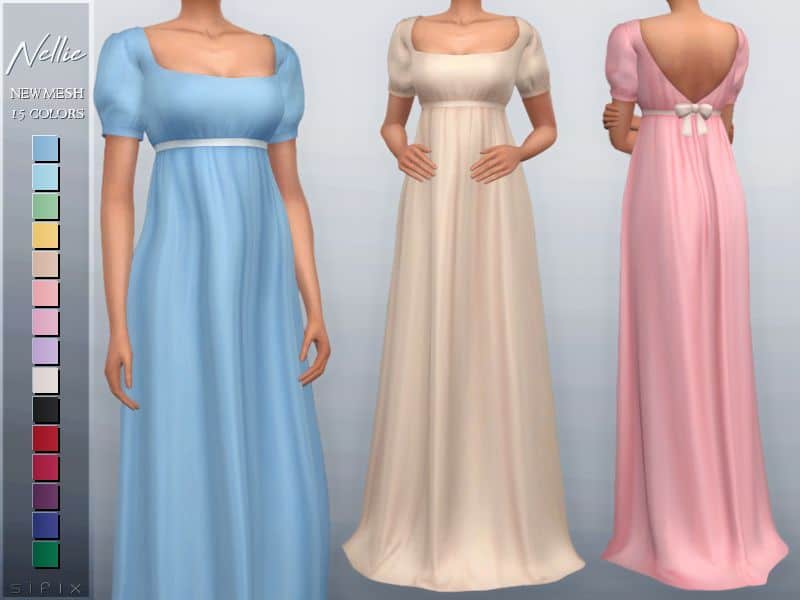 Nellie High-Waisted Dress