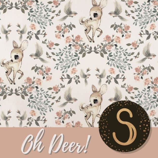 Oh Deer Nursery Wallpaper