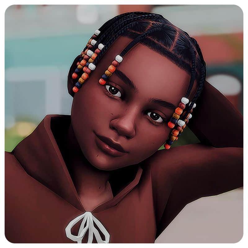Orangeade Children’s Braids Hair