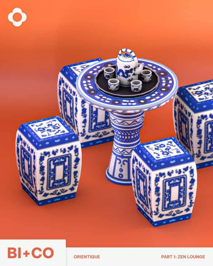 Orientique Zen Lounge Items