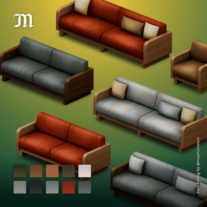 Pam Living Room Set