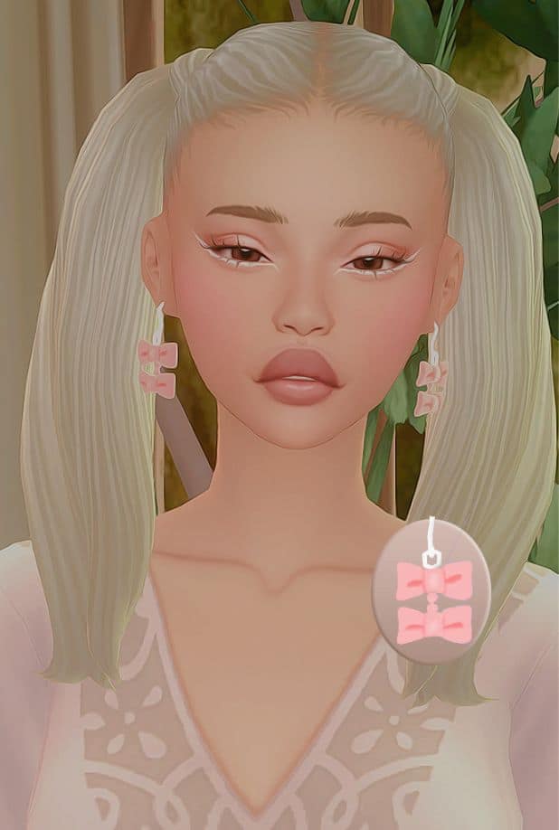 Pastel Bow Earrings Set