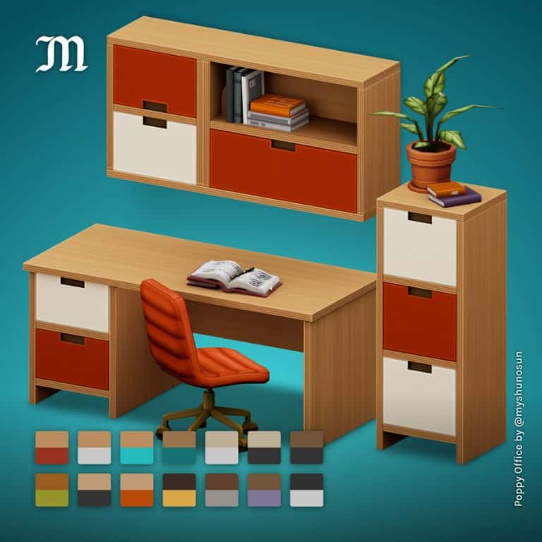 Poppy Office Stuff