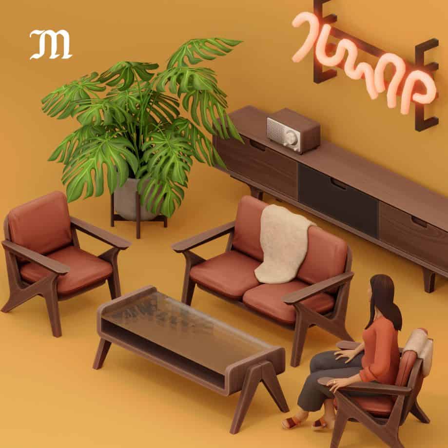 Retro Living Room Mods