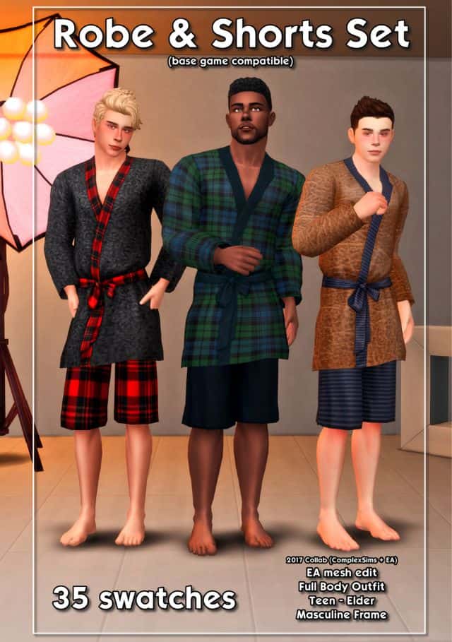Robe & Shorts Set