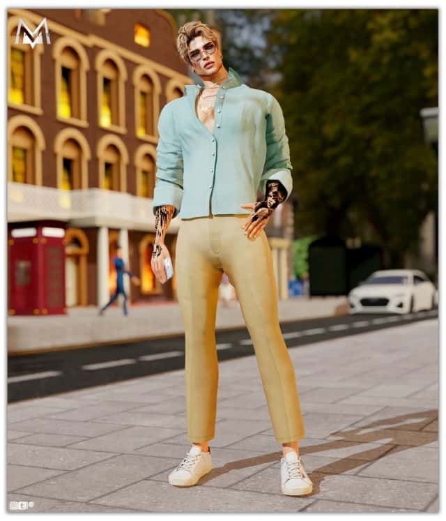 Shirt & Pants CC For Men
