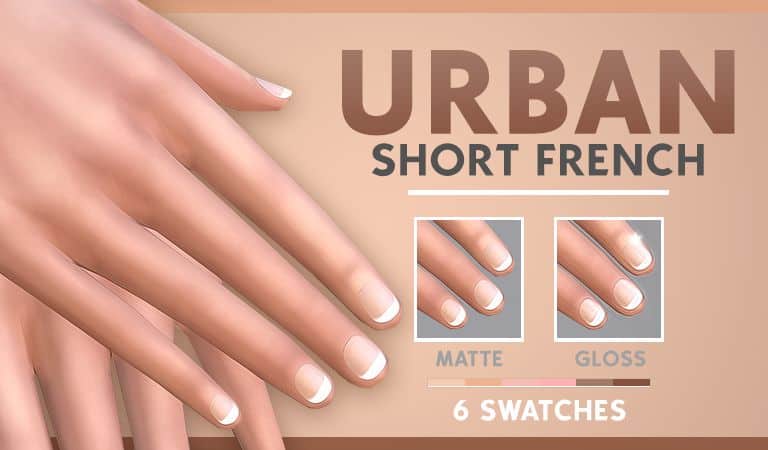 Short French Nails CC