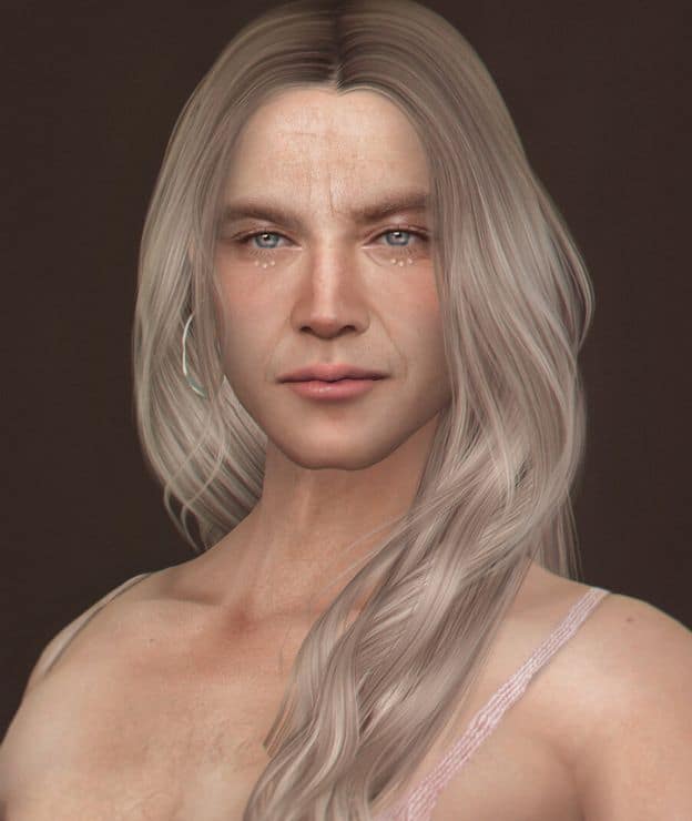 Sims 4 Alpha Skin