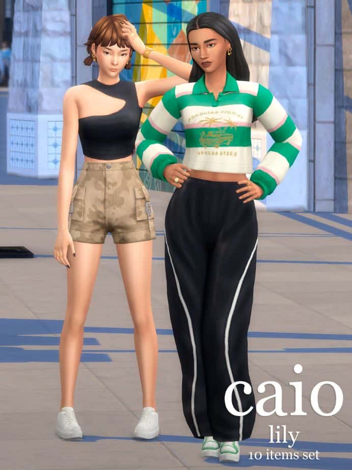 Sims 4 Casual CC Pack