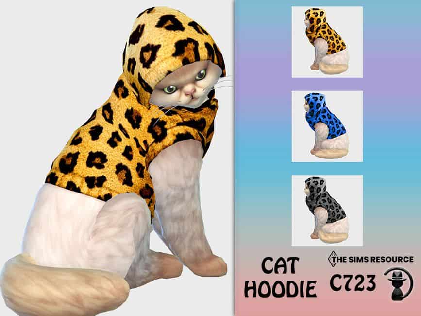 Sims 4 Cat Hoodie CC