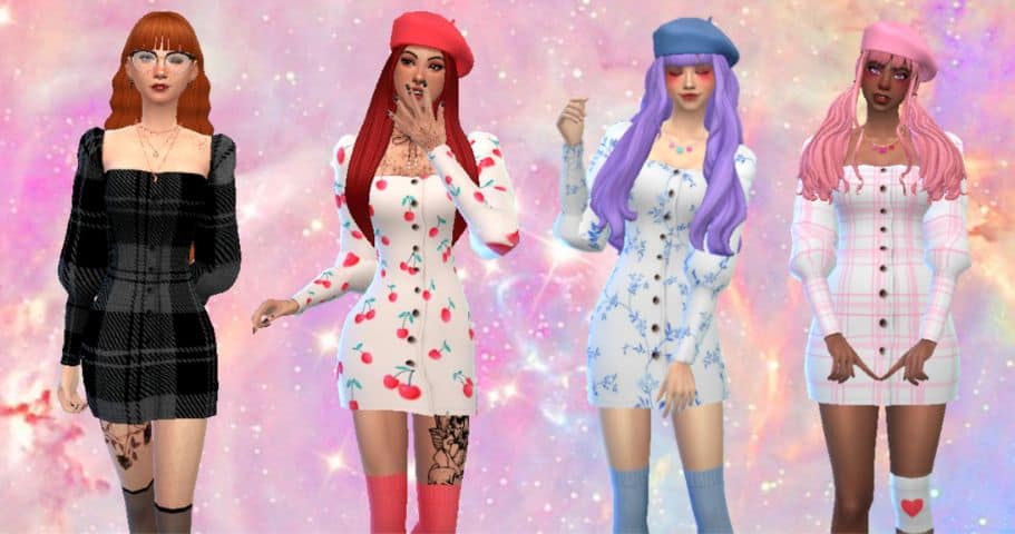 Sims 4 CC Clothes Pack