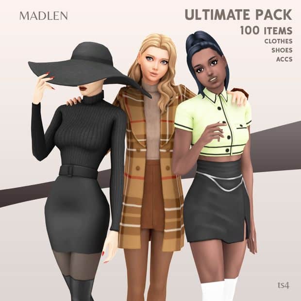 Sims 4 CC Clothes Ultimate Pack