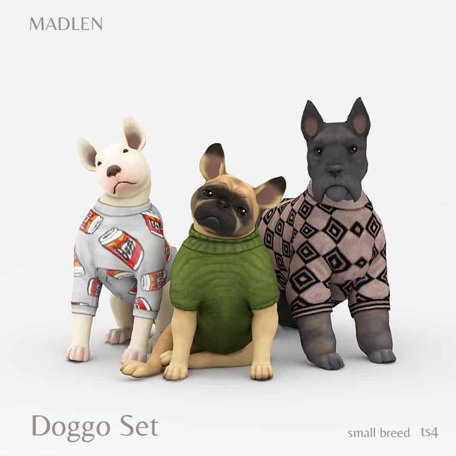 Sims 4 Dog Clothing CC