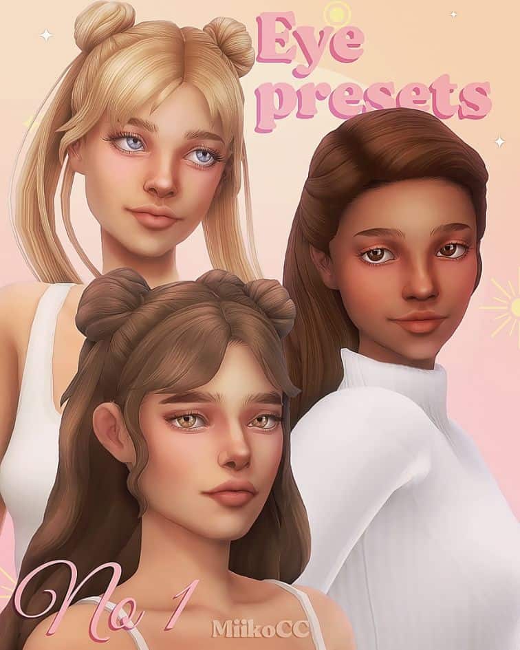 Sims 4 Eye Preset Collection