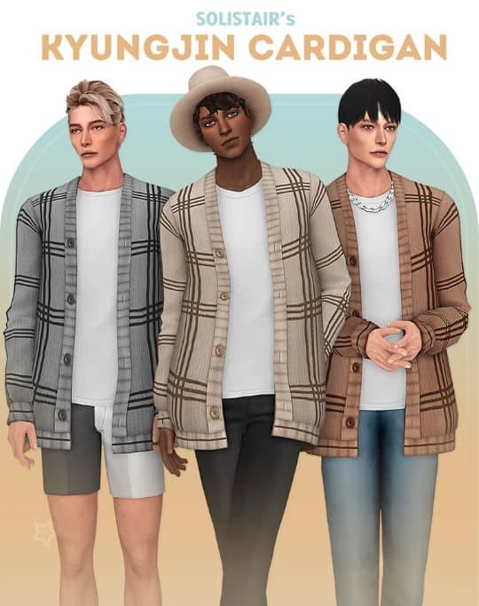 Sims 4 Fall Cardigan CC