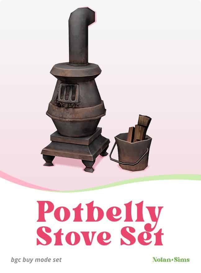 Sims 4 Furniture Stove Set
