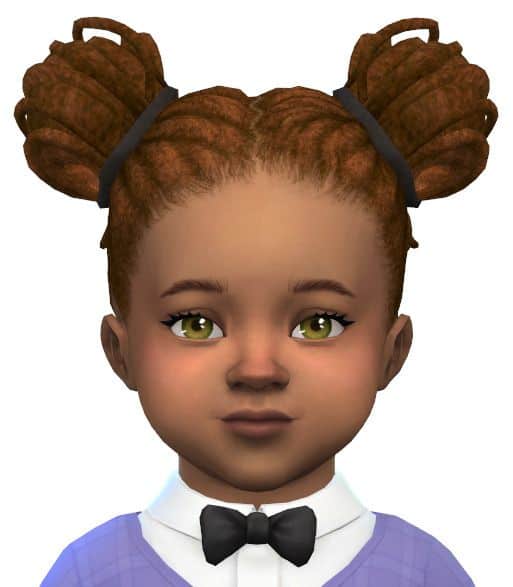 Sims 4 Girls Toddler Hair CC