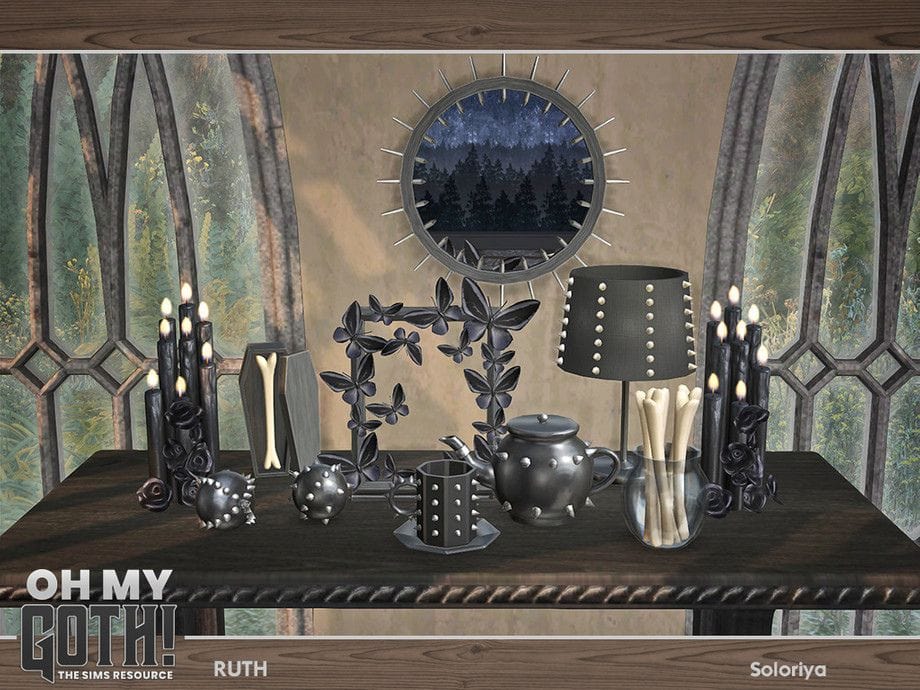 Sims 4 Gothic Home Decor