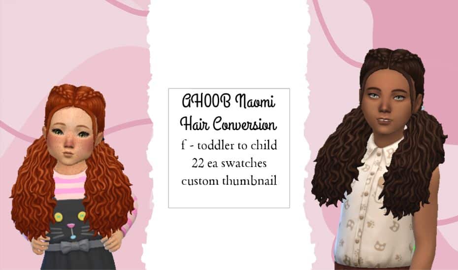 Sims 4 Hair Conversion CC