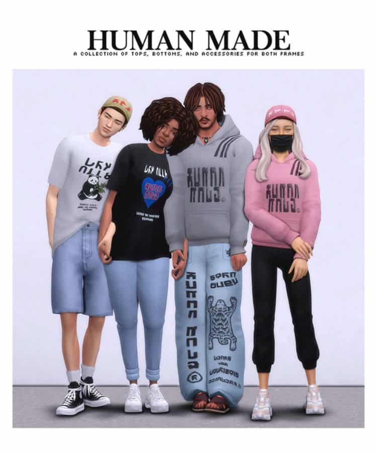 Sims 4 Human Made CC Pack