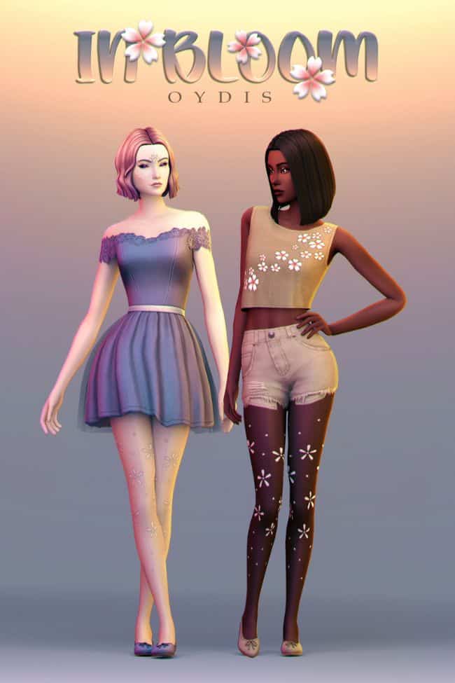Sims 4 In Bloom CC Pack