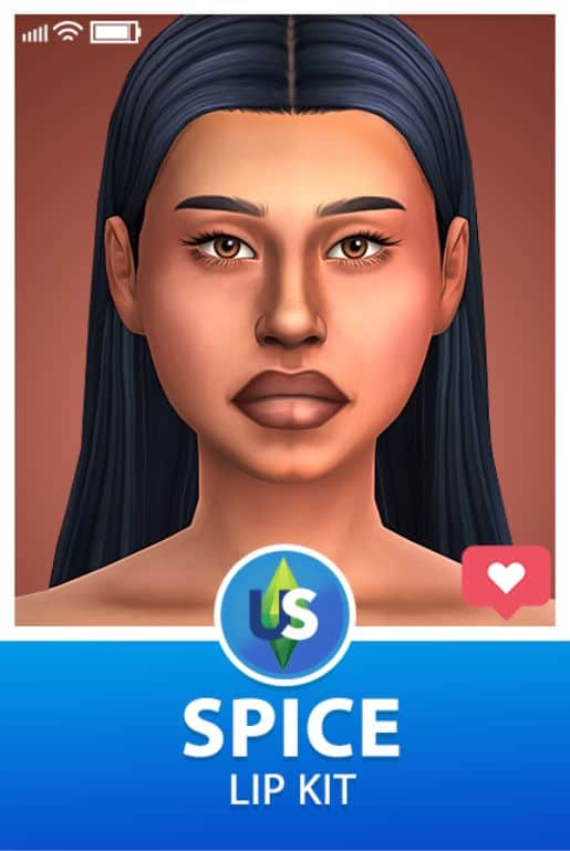 Sims 4 Lip Kit CC