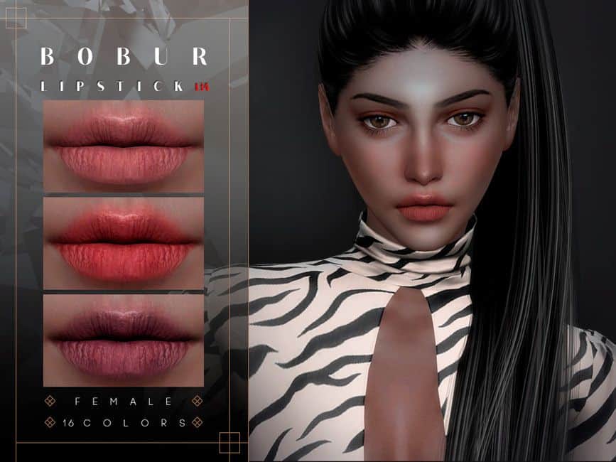 Sims 4 Lipstick CC