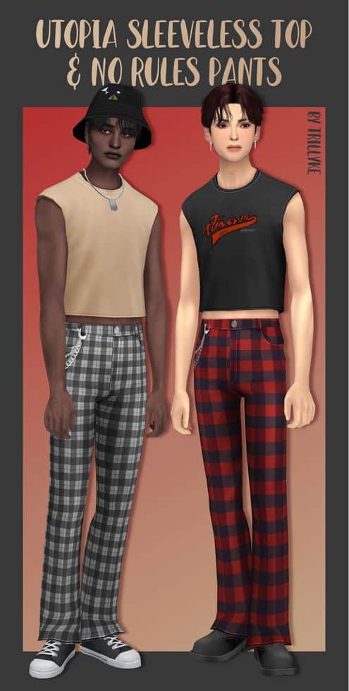 Sims 4 Male CC Set